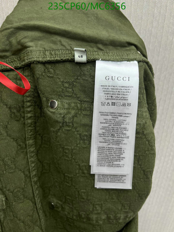 Gucci-Clothing Code: MC6356