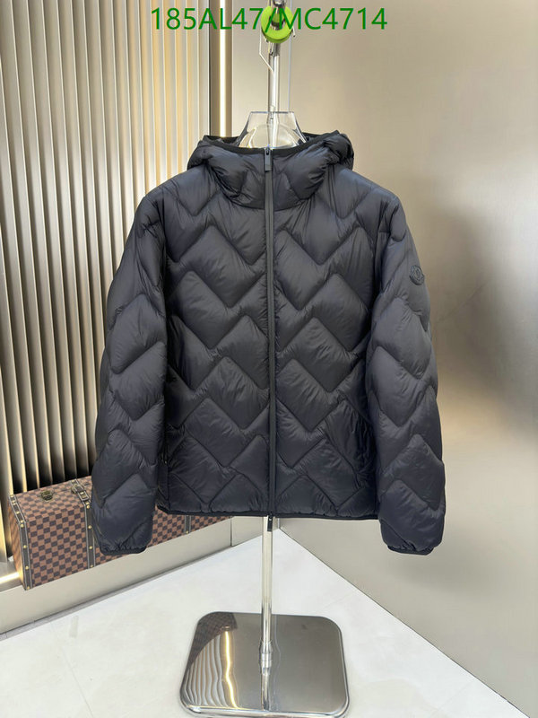 Moncler-Down jacket Men Code: MC4714 $: 185USD
