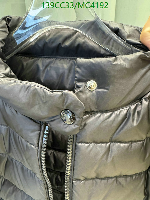 Moncler-Down jacket Women Code: MC4192 $: 139USD