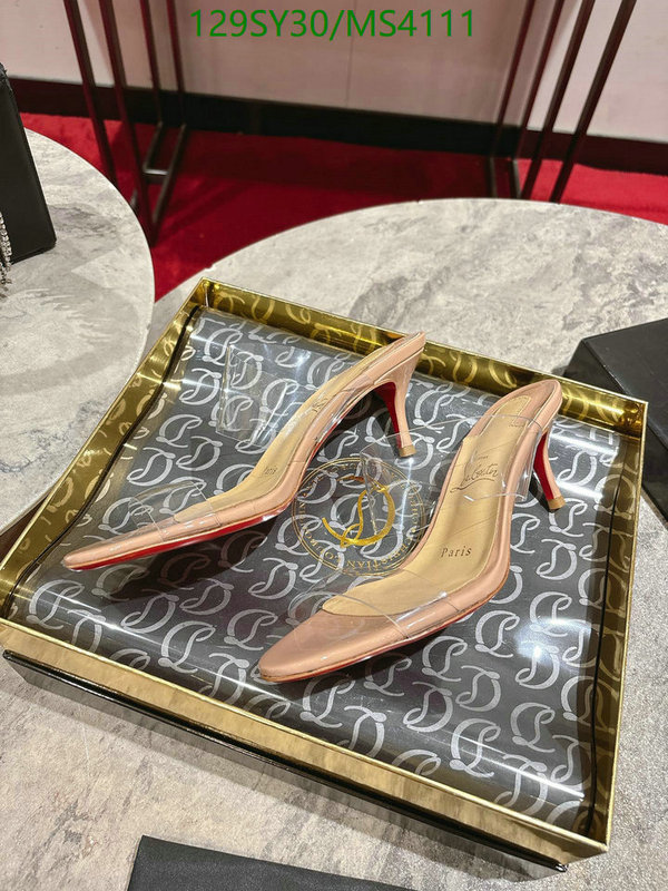Christian Louboutin-Women Shoes Code: MS4111 $: 129USD