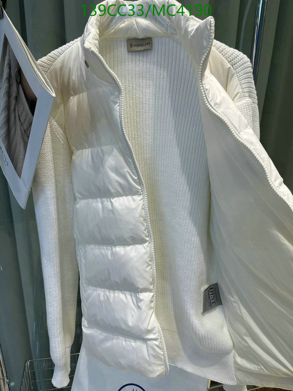 Moncler-Down jacket Women Code: MC4190 $: 139USD