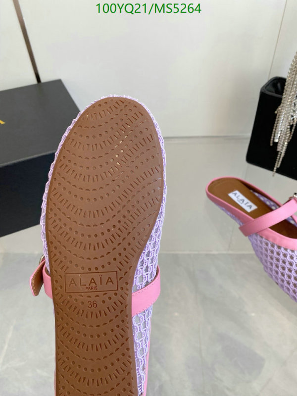 ALAIA-Women Shoes Code: MS5264 $: 100USD