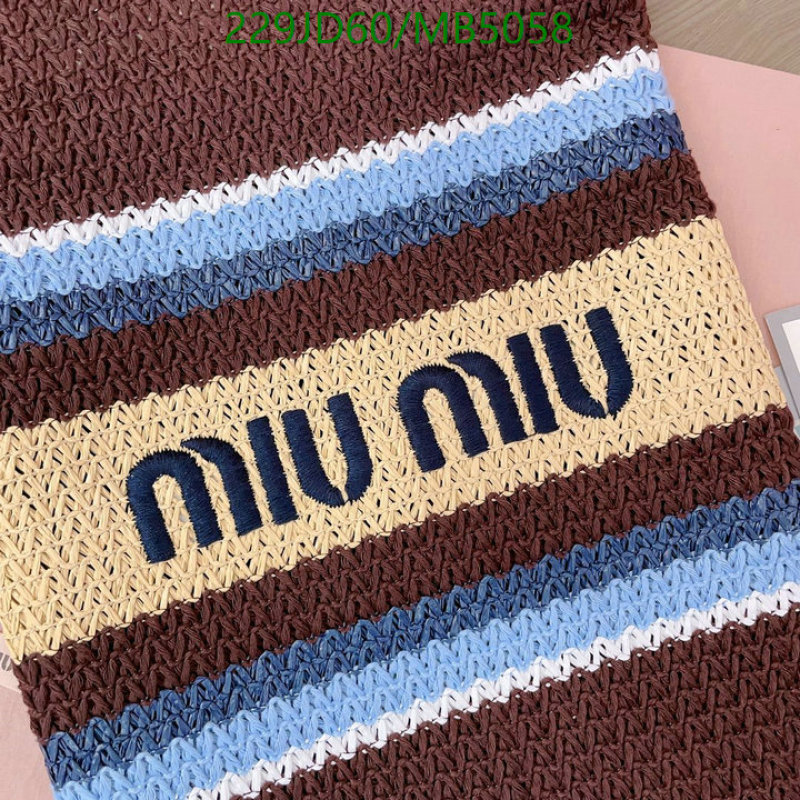 Miu Miu-Bag-Mirror Quality Code: MB5058 $: 229USD