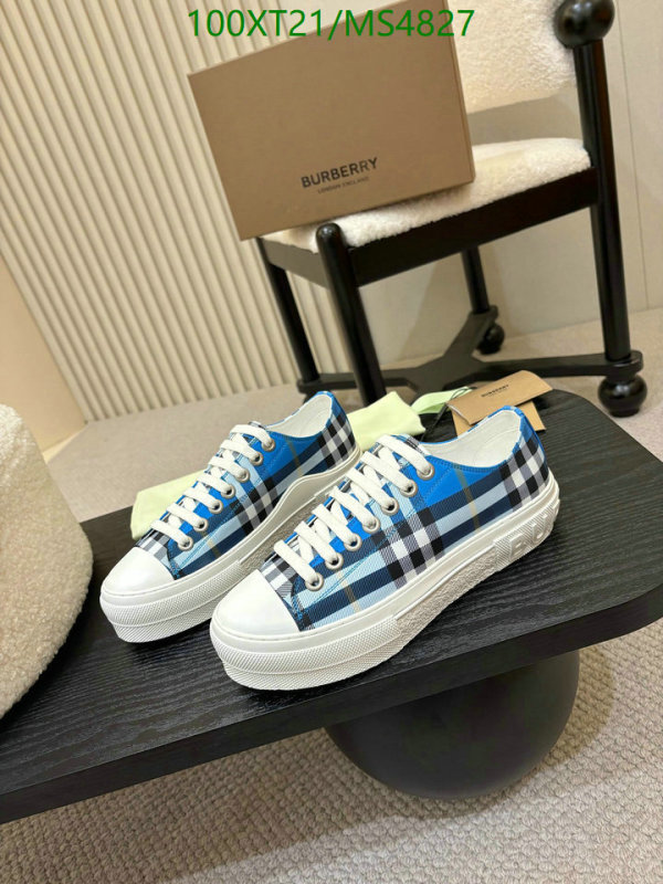 Burberry-Men shoes Code: MS4827 $: 100USD