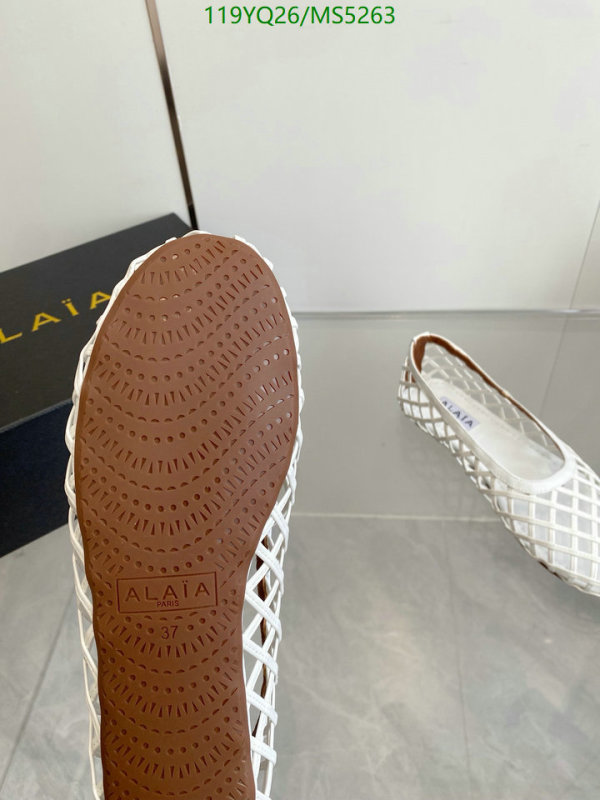 ALAIA-Women Shoes Code: MS5263 $: 119USD