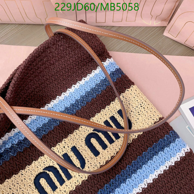 Miu Miu-Bag-Mirror Quality Code: MB5058 $: 229USD