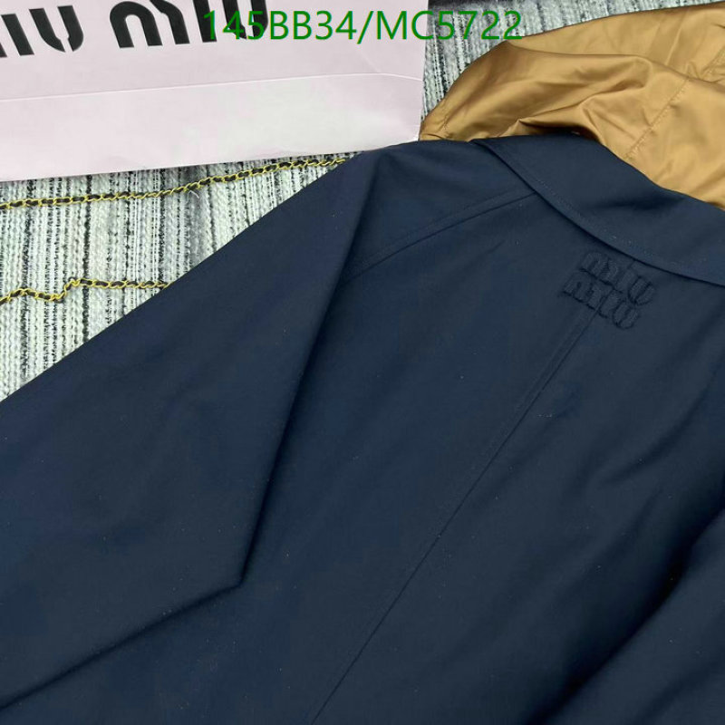 MIUMIU-Clothing Code: MC5722 $: 145USD