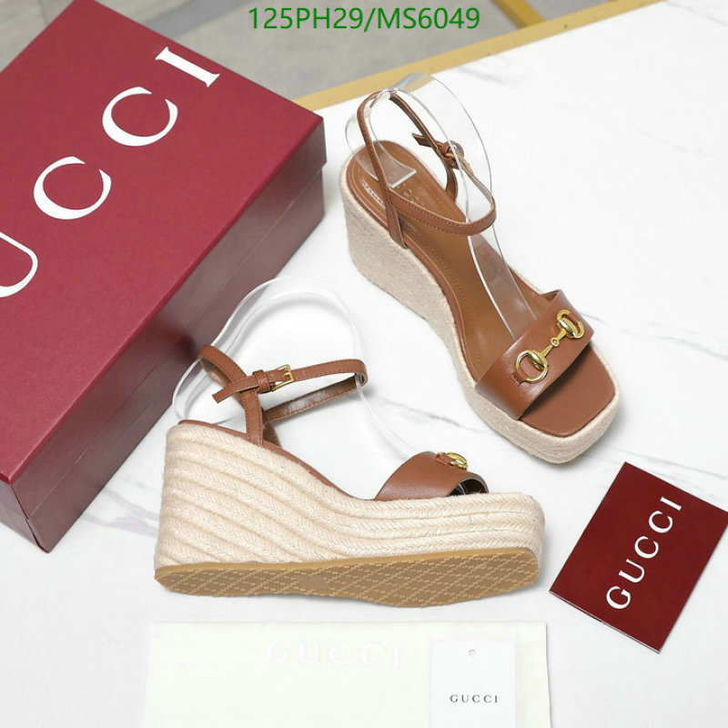 Gucci-Women Shoes Code: MS6049 $: 125USD