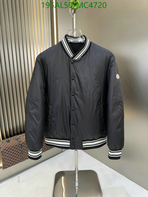 Moncler-Down jacket Men Code: MC4720 $: 195USD