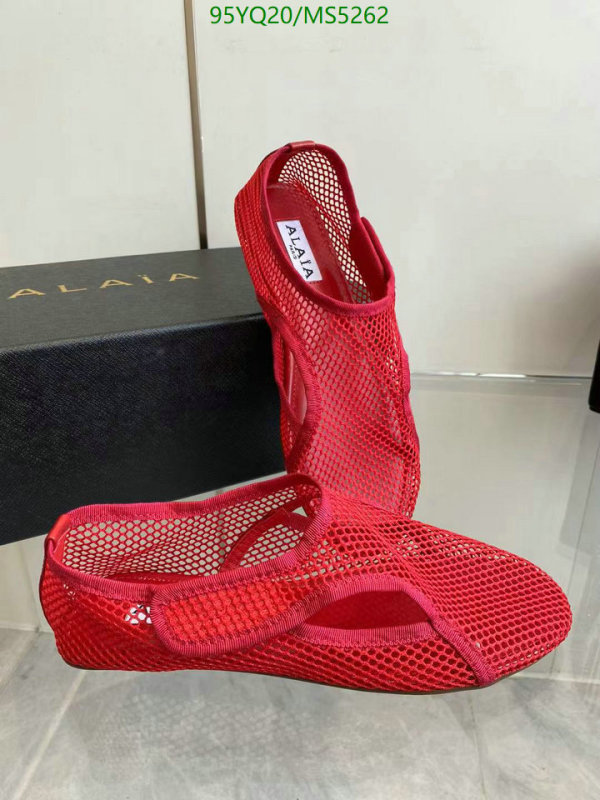 ALAIA-Women Shoes Code: MS5262 $: 95USD