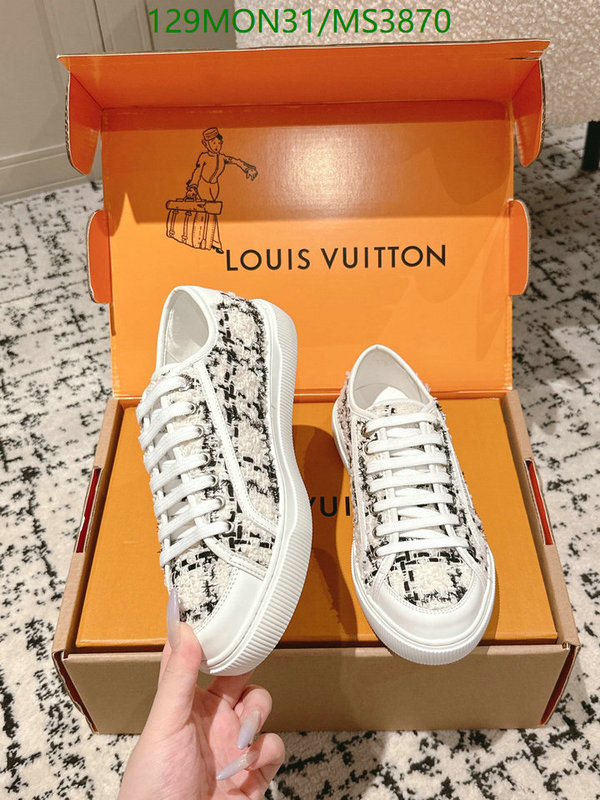LV-Women Shoes Code: MS3870 $: 129USD