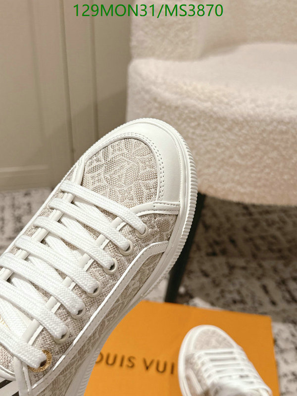 LV-Women Shoes Code: MS3870 $: 129USD