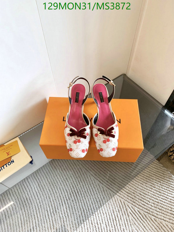 LV-Women Shoes Code: MS3872 $: 129USD