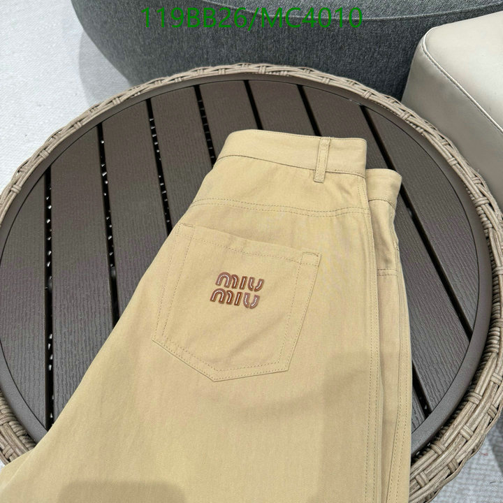 MIUMIU-Clothing Code: MC4010 $: 119USD