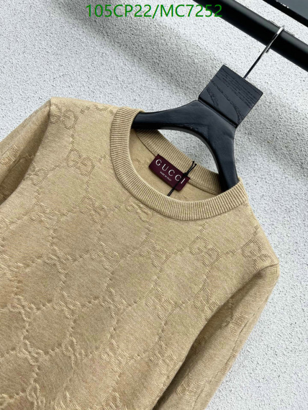 Gucci-Clothing Code: MC7252 $: 105USD