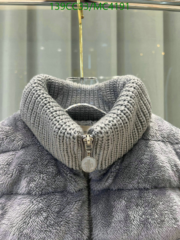 Moncler-Down jacket Women Code: MC4191 $: 139USD