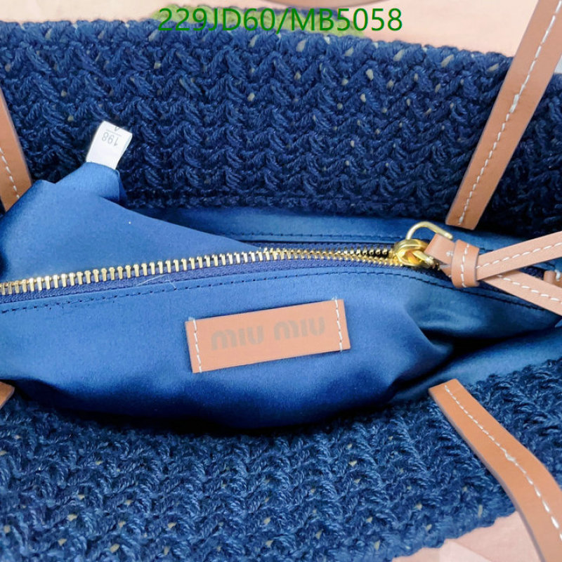 Miu Miu-Bag-Mirror Quality Code: MB5058 $: 229USD