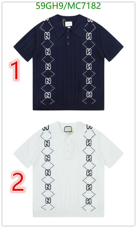 Gucci-Clothing Code: MC7182 $: 59USD