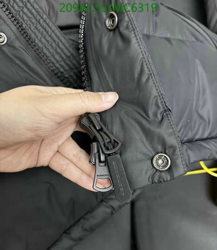 Burberry-Down jacket Men Code: MC6319 $: 209USD