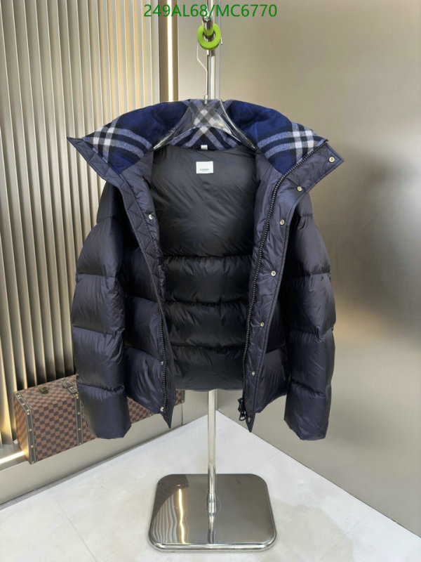 Burberry-Down jacket Women Code: MC6770 $: 249USD