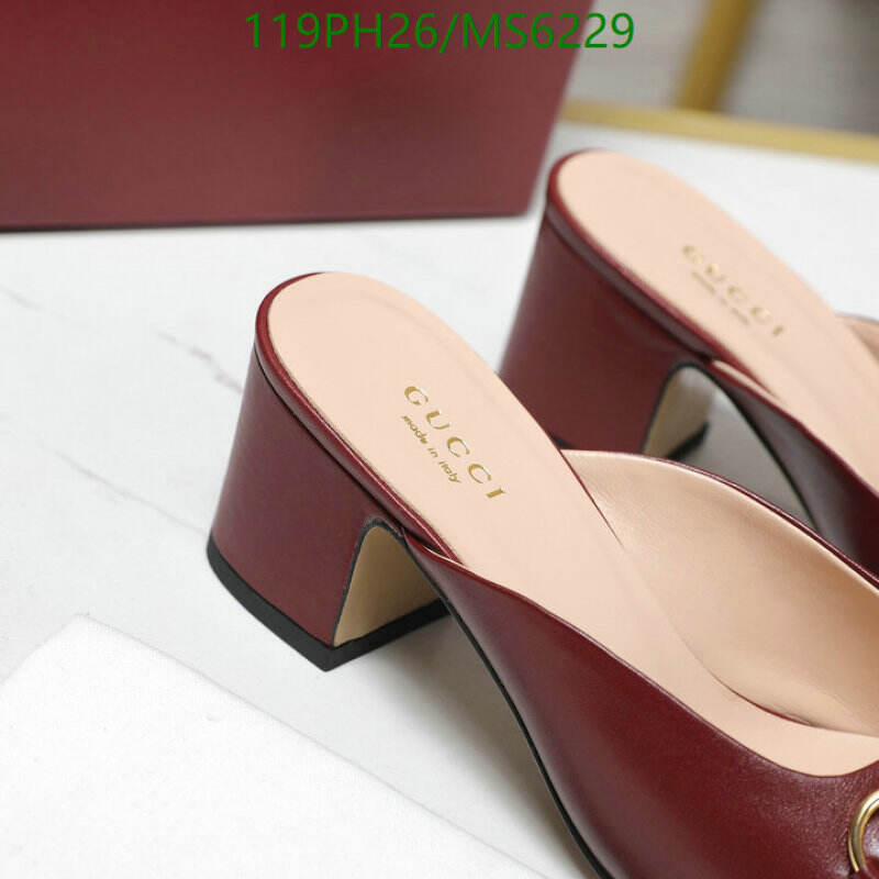 Gucci-Women Shoes Code: MS6229 $: 119USD