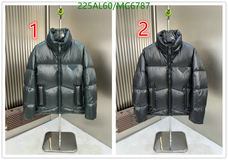 Prada-Down jacket Men Code: MC6787 $: 225USD