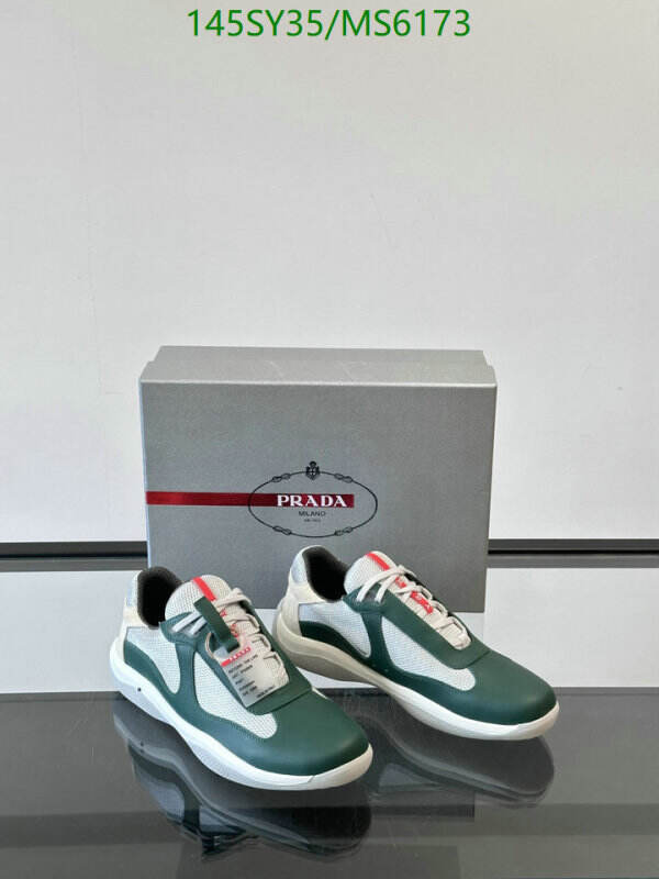 Prada-Men shoes Code: MS6173 $: 145USD