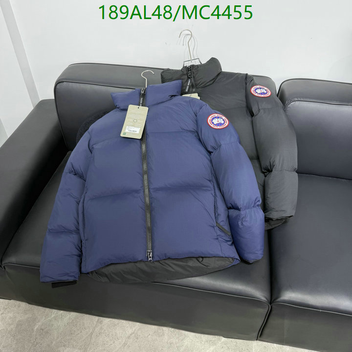 Canada Goose-Down jacket Men Code: MC4455 $: 189USD