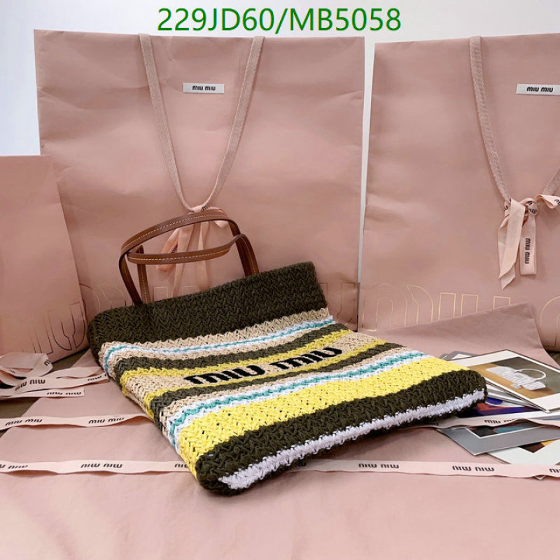 Miu Miu-Bag-Mirror Quality Code: MB5058 $: 229USD