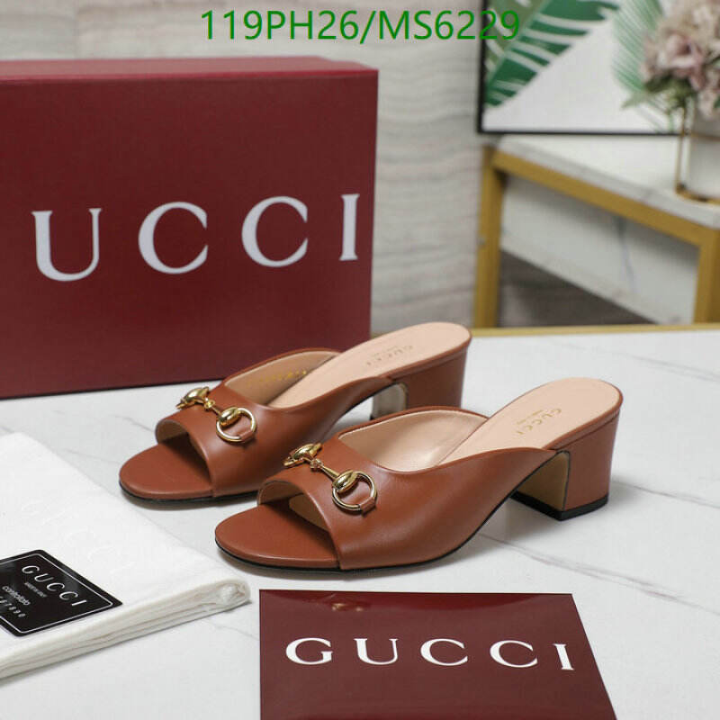 Gucci-Women Shoes Code: MS6229 $: 119USD