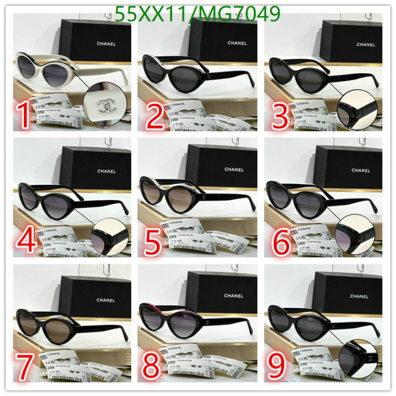 Chanel-Glasses Code: MG7049 $: 55USD