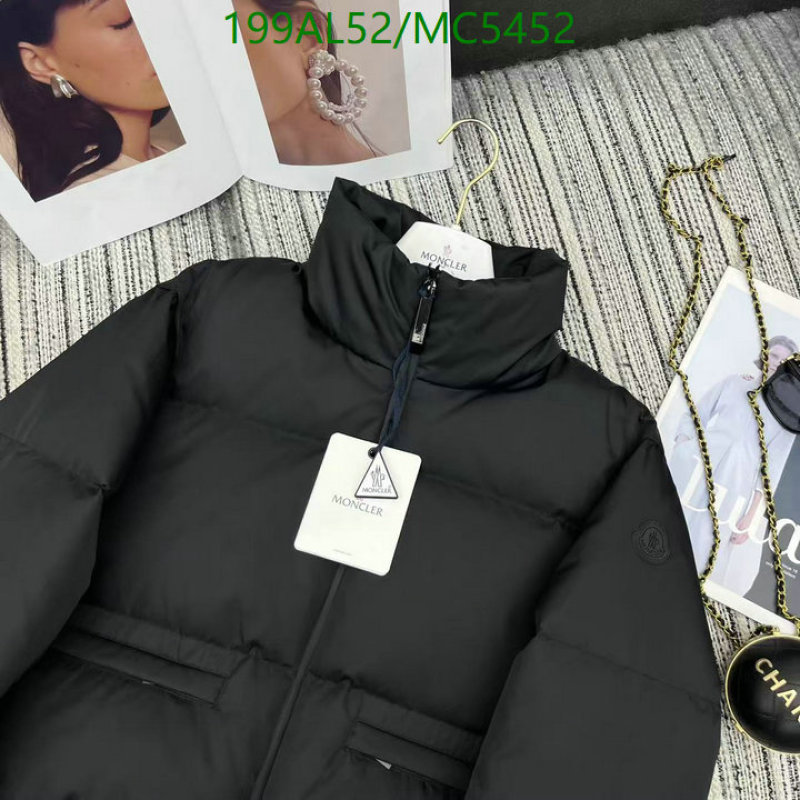 Moncler-Down jacket Women Code: MC5452 $: 199USD