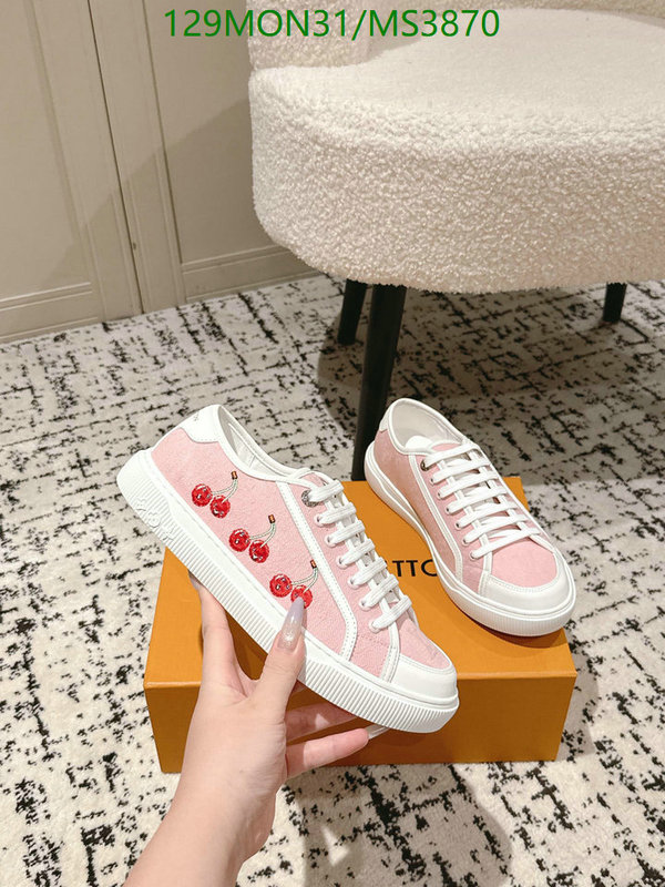 LV-Women Shoes Code: MS3870 $: 129USD