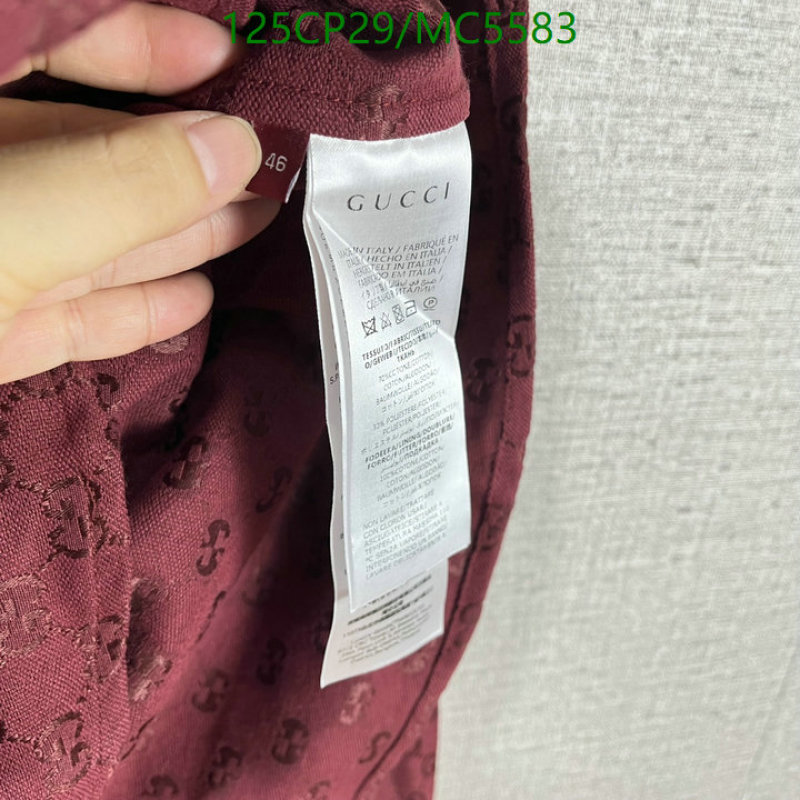 Gucci-Clothing Code: MC5583 $: 125USD