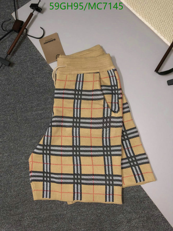 Burberry-Clothing Code: MC7145 $: 59USD