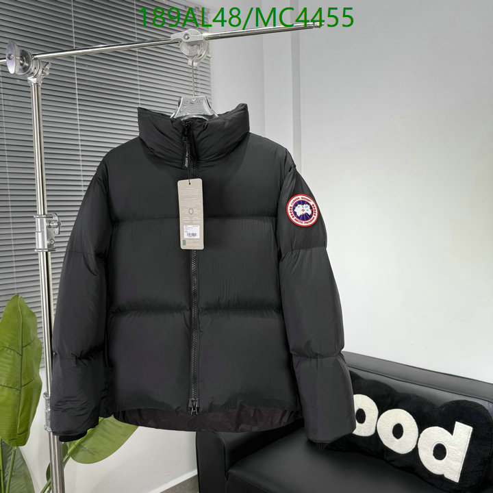 Canada Goose-Down jacket Men Code: MC4455 $: 189USD