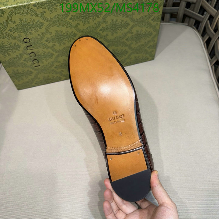 Gucci-Men shoes Code: MS4178 $: 199USD