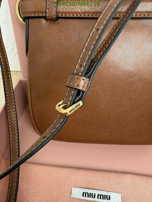 Miu Miu-Bag-Mirror Quality Code: MB6719 $: 195USD