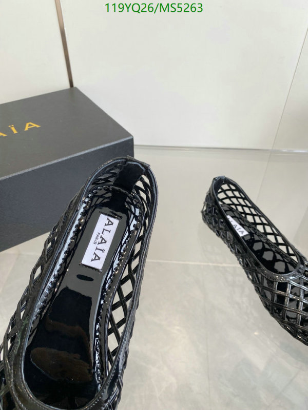 ALAIA-Women Shoes Code: MS5263 $: 119USD
