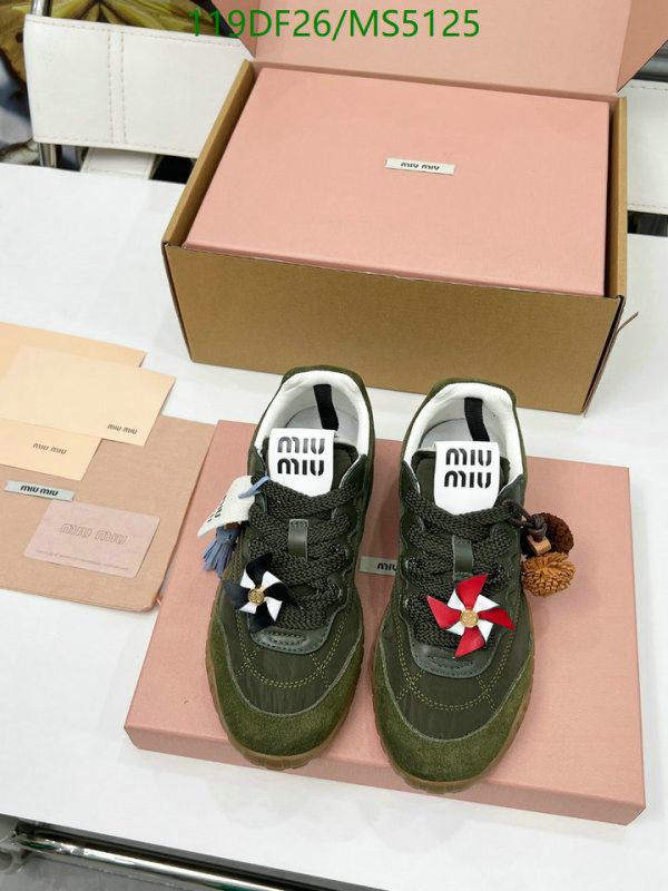 Miu Miu-Women Shoes Code: MS5125 $: 119USD