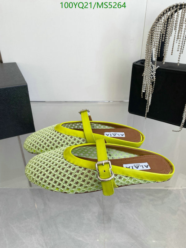 ALAIA-Women Shoes Code: MS5264 $: 100USD
