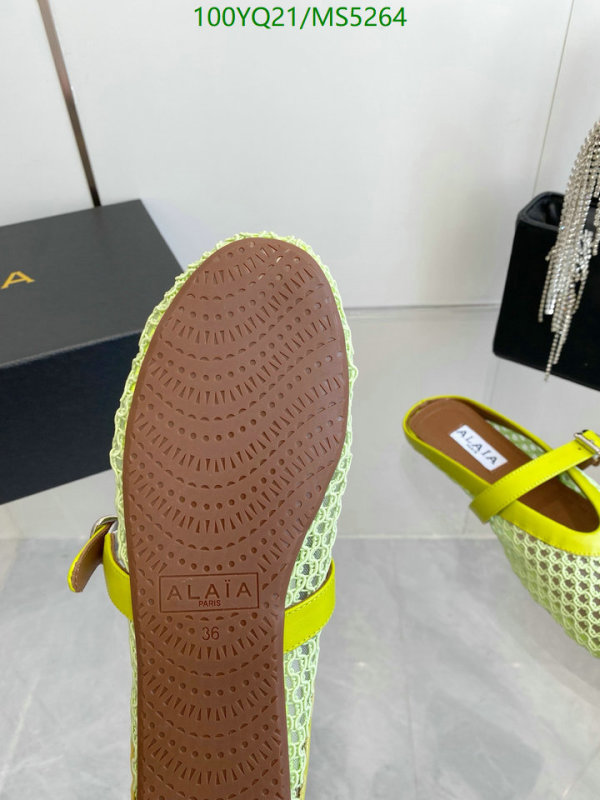 ALAIA-Women Shoes Code: MS5264 $: 100USD