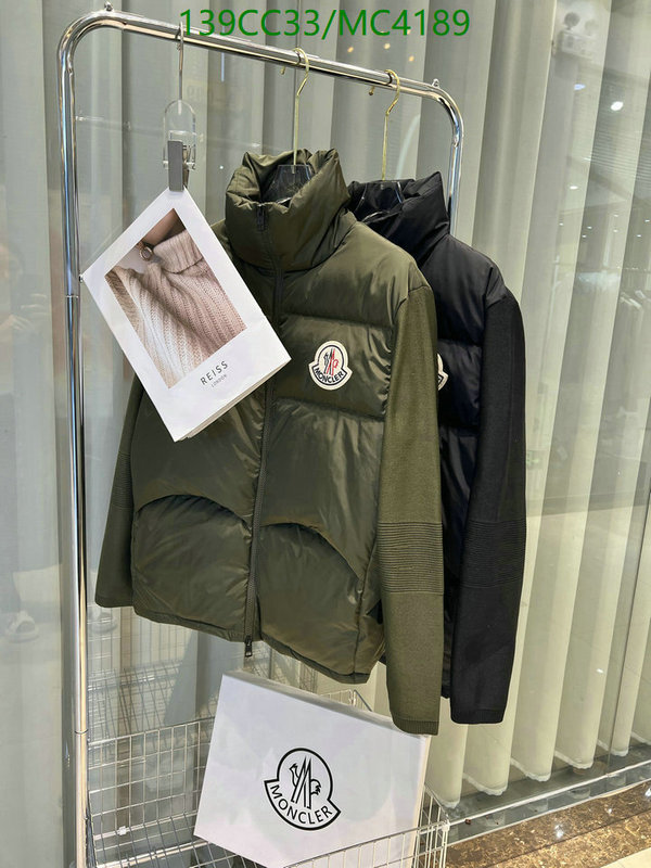 Moncler-Down jacket Women Code: MC4189 $: 139USD