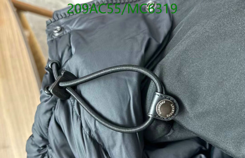 Burberry-Down jacket Men Code: MC6319 $: 209USD