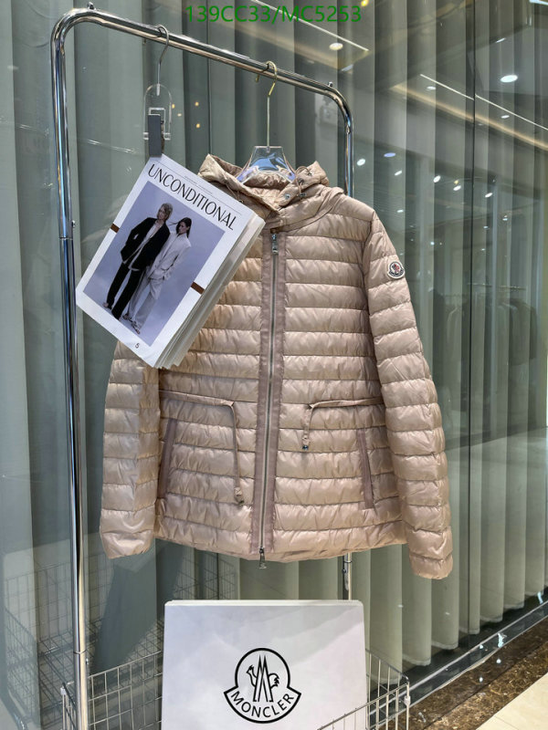 Moncler-Down jacket Women Code: MC5253 $: 139USD