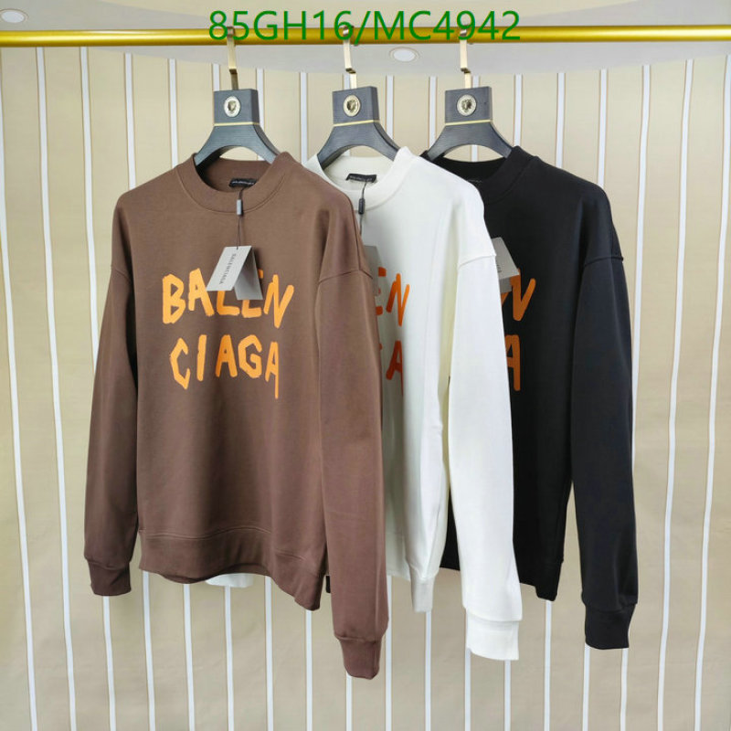Balenciaga-Clothing Code: MC4942 $: 85USD