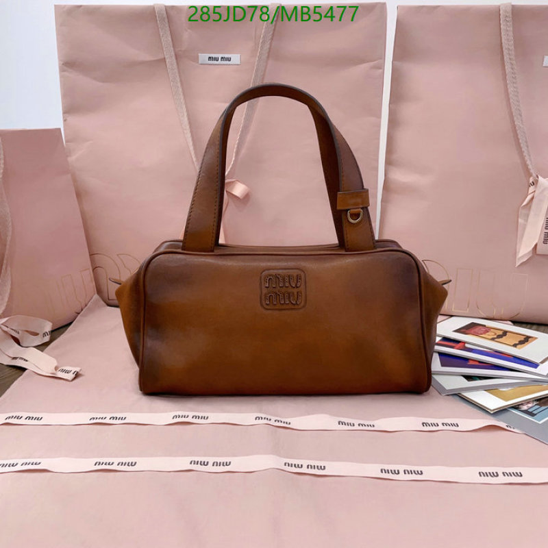 Miu Miu-Bag-Mirror Quality Code: MB5477 $: 285USD