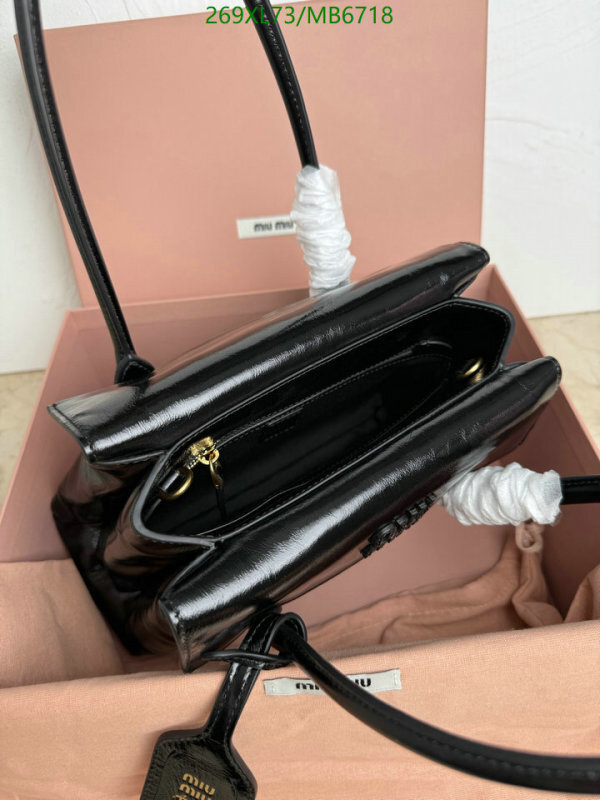 Miu Miu-Bag-Mirror Quality Code: MB6718 $: 269USD