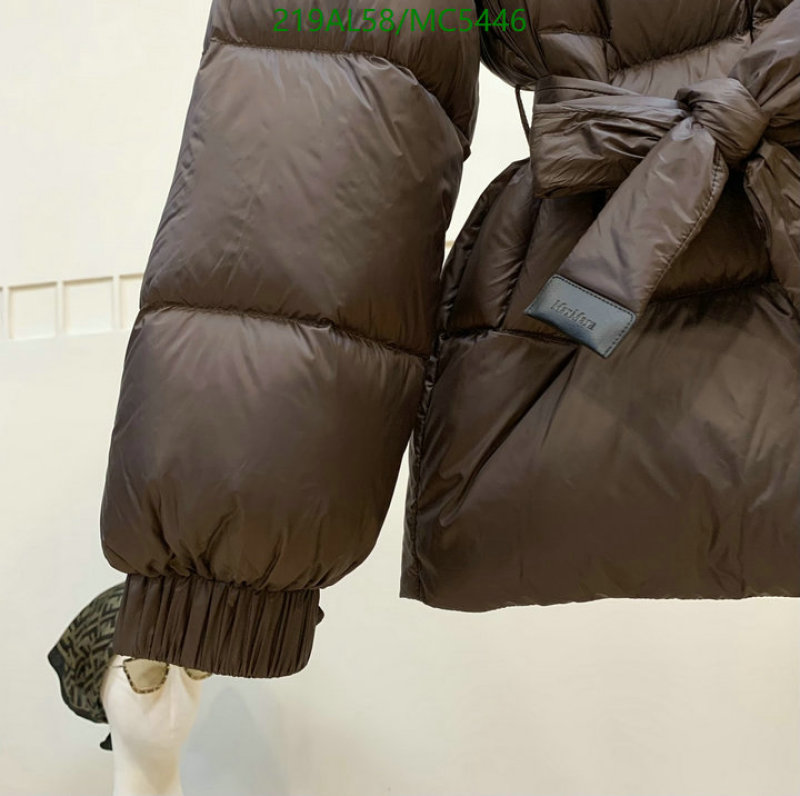 MaxMara-Down jacket Women Code: MC5446 $: 219USD