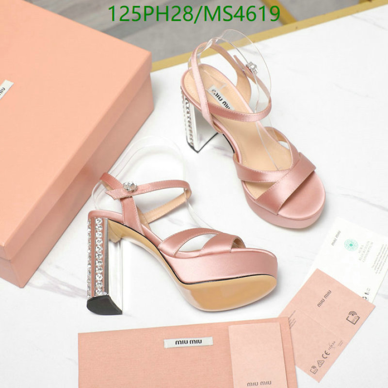 Miu Miu-Women Shoes Code: MS4619 $: 125USD